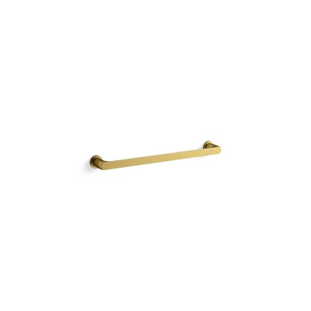 Kohler Avid 18 Towel Bar Vibrant Brushed Moderne Brass K-97494-2MB
